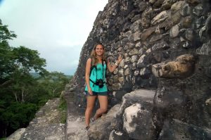 Mayaruines Xunantunich Belize in Midden Amerika