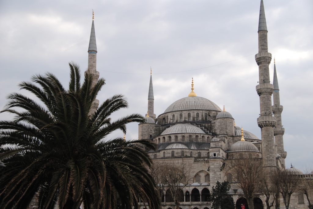 Blauwe moskee Istanbul Turkije