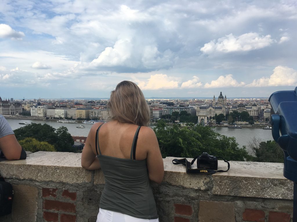 Burcht van Boeda in Boedapest Hongarije