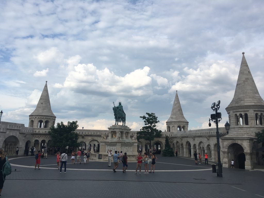 Vissersbastion in Boedapest Hongarije