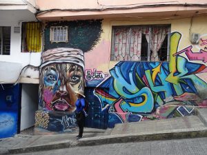 Streetart met Graffiti