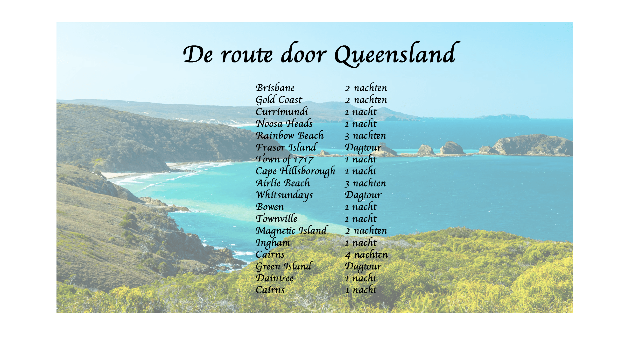 Route Queensland